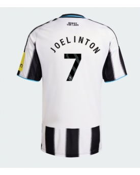 Billige Fotballdrakt Newcastle United Joelinton #7 Replika Hjemmedrakt 2025-26 Kortermet